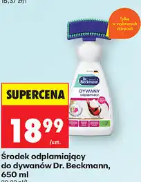 Biedronka Środek odplamiający do dywanów Dr. Beckmann oferta