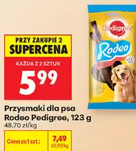 Biedronka Przysmaki dla psa Rodeo Pedigree oferta