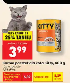 Biedronka Karma pasztet dla kota Kitty oferta