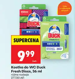 Biedronka Kostka do WC Duck Fresh Discs oferta