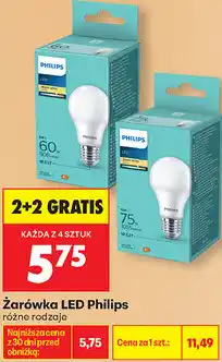 Biedronka Żarówka LED Philips oferta