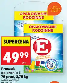Biedronka Proszek do prania E oferta