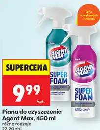 Biedronka Piana do czyszczenia Agent Max oferta