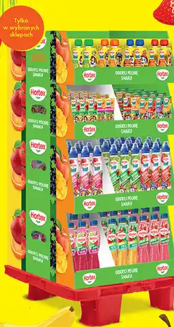 Biedronka Soki i napoje Hortex oferta