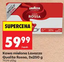 Biedronka Kawa mielona Lavazza Qualita Rossa oferta