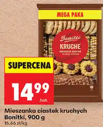 Biedronka Mieszanka ciastek kruchych Bonitki oferta