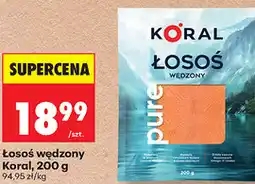 Biedronka Łosoś wędzony Koral oferta