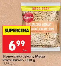 Biedronka Słonecznik łuskany Mega Paka Bakello oferta
