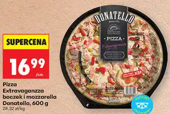 Biedronka Pizza Extravaganzza boczek i mozzarella Donatello oferta
