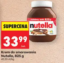 Biedronka Krem do smarowania Nutella oferta