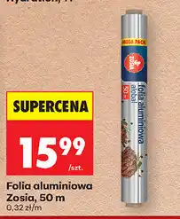 Biedronka Folia aluminiowa Zosia, 50 m oferta