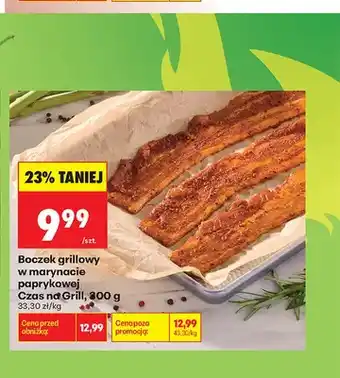 Biedronka Boczek grillowy w marynacie paprykowej Czas na Grill oferta