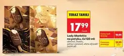 Biedronka Lody na patyku Marletto almond 6-pak oferta
