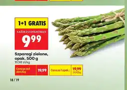 Biedronka Szparagi zielone oferta