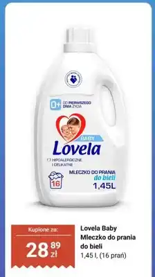 Biedronka Mleczko do prania do bieli Lovela Baby 16 prań oferta