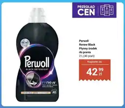 Biedronka Płynny środek do prania Perwoll Renew Black 40 prań oferta