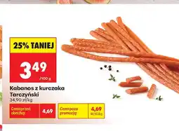 Biedronka Kabanos z kurczaka Tarczyński oferta
