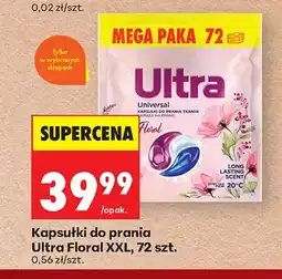 Biedronka Kapsułki do prania Ultra Universal Floral XXL oferta