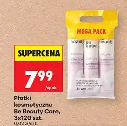 Biedronka Płatki kosmetyczne Be Beauty Care Delicate 3-pak 120szt oferta