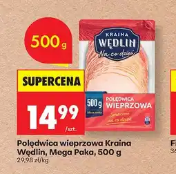 Biedronka Polędwica wieprzowa Kraina Wędlin Mega Paka oferta