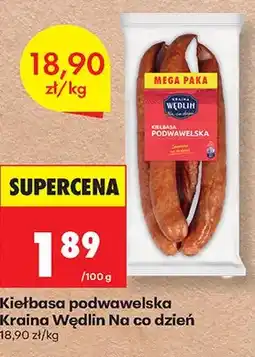 Biedronka Kiełbasa podwawelska Kraina Wędlin Na co dzień oferta