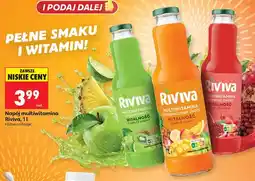 Biedronka Napój multiwitamina Riviva zielone owoce oferta