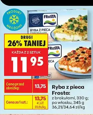 Biedronka Ryba z pieca Frosta po włosku oferta