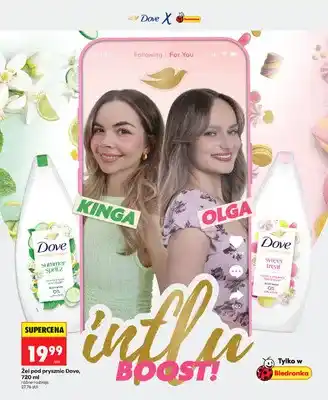 Biedronka Żel pod prysznic Dove summer spritz oferta