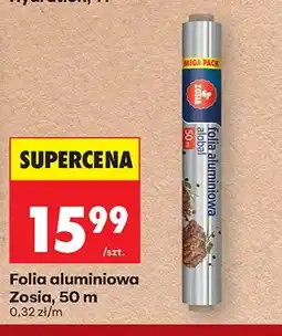 Biedronka Folia aluminiowa Zosia 50m oferta