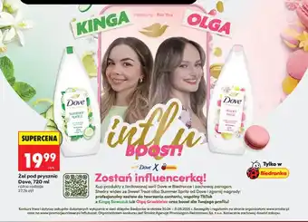 Biedronka Żel pod prysznic Dove Summer Spritz oferta
