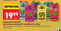 Biedronka Cejlońska herbata liściasta premium Sir Adalbert's Dobrostan oferta