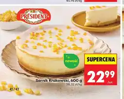 Biedronka Sernik Krakowski Président oferta
