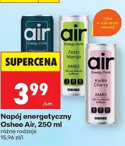 Biedronka Napój energetyczny Oshee Air Original oferta