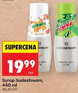 Biedronka Syrop Sodastream Mountain Dew oferta