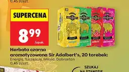 Biedronka Herbata czarna aromatyzowana Sir Adalbert's Miłość oferta