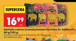 Biedronka Herbata czarna aromatyzowana liściasta Sir Adalbert's Earl Grey oferta