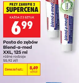 Biedronka Pasta do zębów Blend-a-med XXL oferta