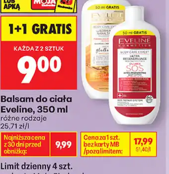 Biedronka Balsam do ciała Eveline oferta