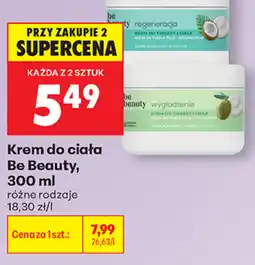 Biedronka Krem do ciała Be Beauty oferta