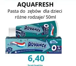 Triomen Aquafresh Pasta do zębów dla dzieci oferta