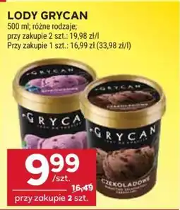 Stokrotka Market Lody Grycan oferta