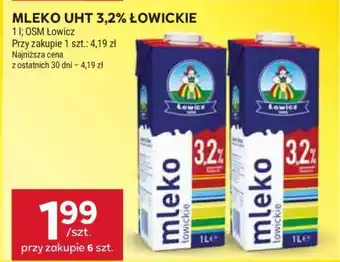 Stokrotka Market Mleko UHT 3,2% Łowickie oferta