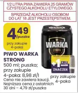 Stokrotka Market Piwo WARKA STRONG oferta