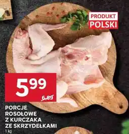 Stokrotka Market PORCJE ROSOŁOWE Z KURCZAKA ZE SKRZYDEŁKAMI oferta