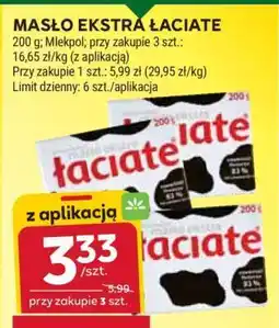 Stokrotka Market Masło ekstra ŁACIATE oferta