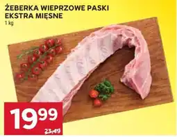 Stokrotka Market Żeberka wieprzowe paski ekstra mięsne oferta