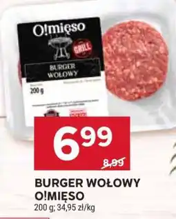 Stokrotka Market BURGER WOŁOWY O!MIĘSO oferta