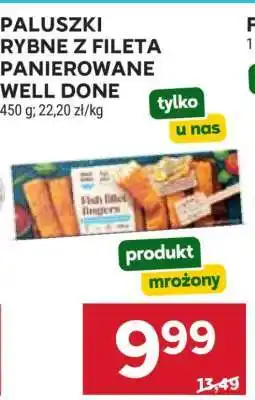 Stokrotka Market PALUSZKI RYBNE Z FILETA PANIEROWANE WELL DONE oferta