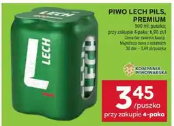 Stokrotka Market Piwo Lech Pils, Premium oferta