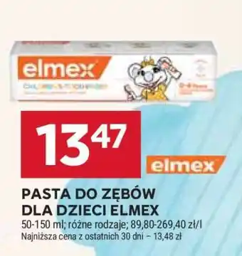 Stokrotka Market Pasta do zębów dla dzieci Elmex oferta